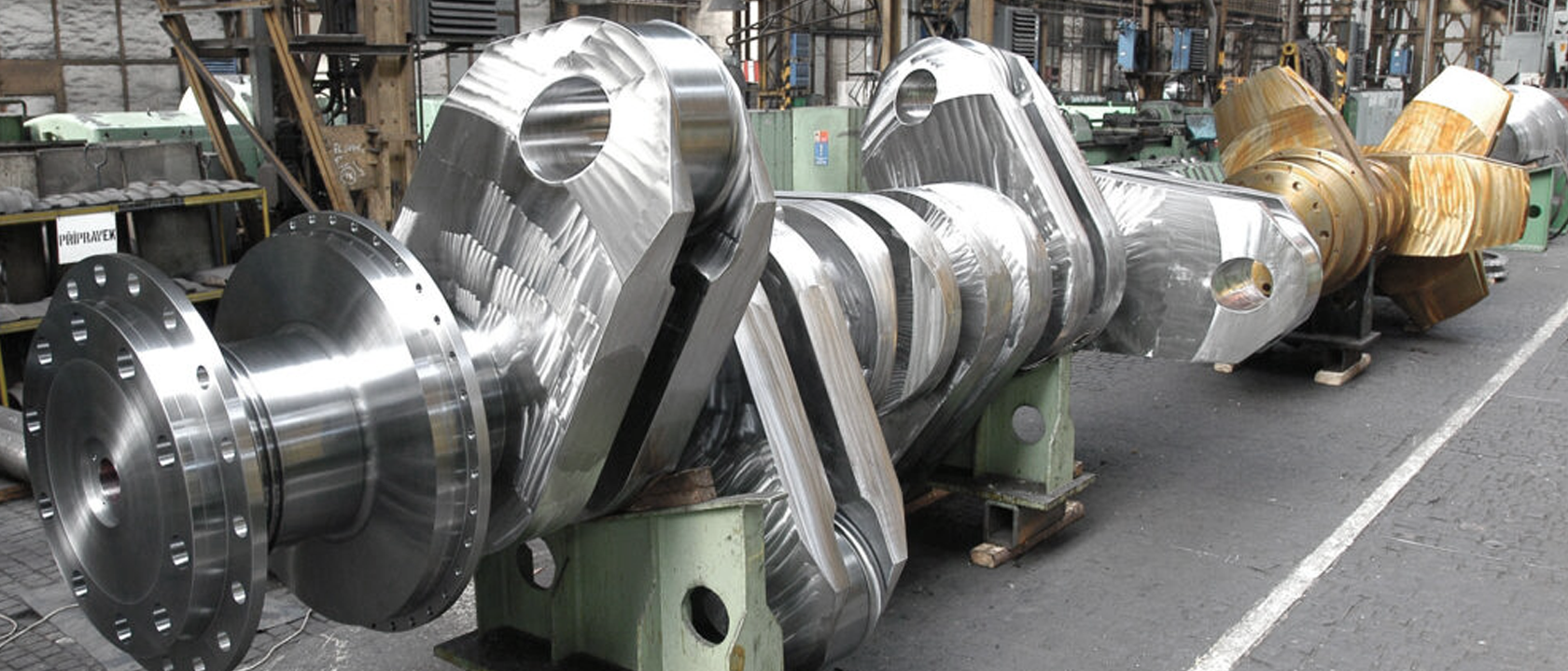 Engineering and machinery parts supply illustration